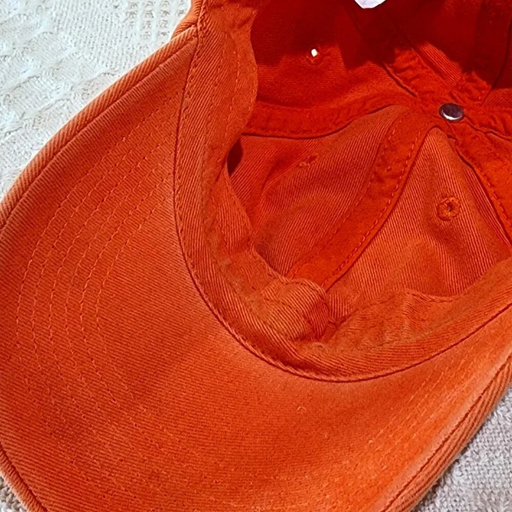 Property of Disneyland DLR 55th Anniversary Orange Adult Baseball Ball Cap Hat